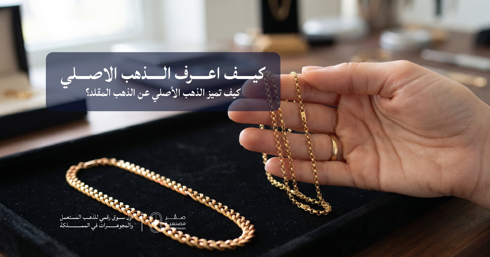 كيف اعرف الذهب الاصلي
