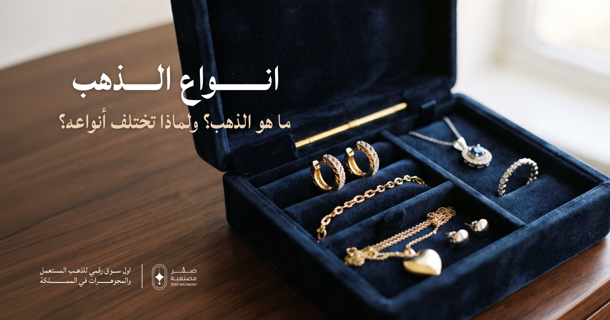 انواع الذهب