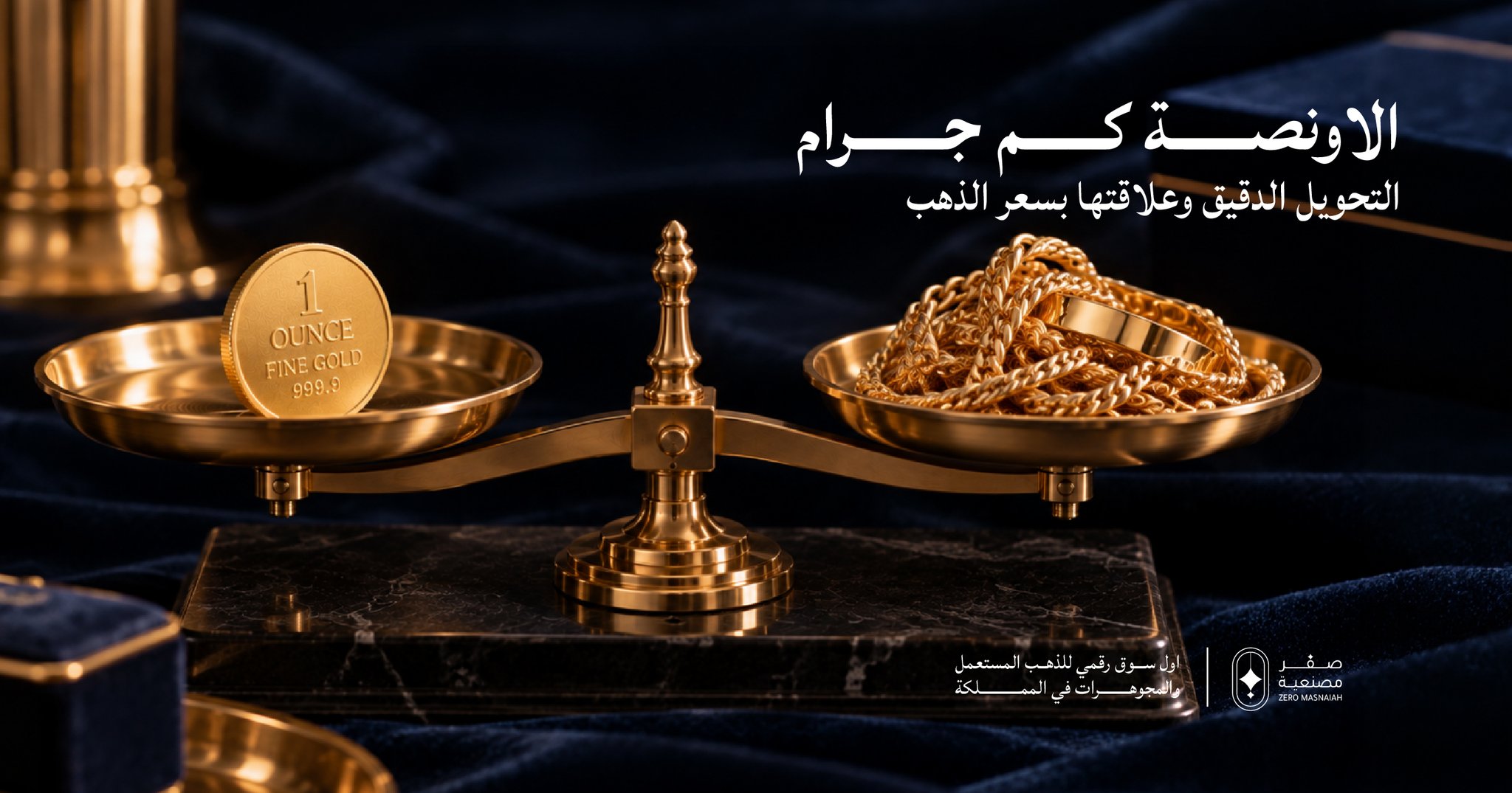الاونصة كم جرام