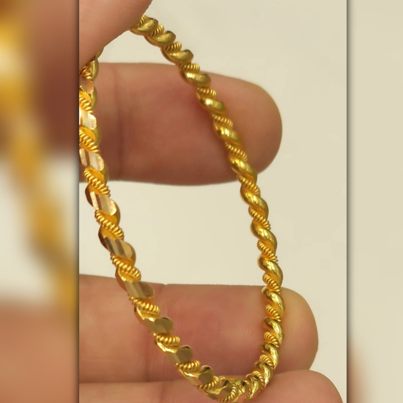 صب غويشة المبرومه لمعتها خيال