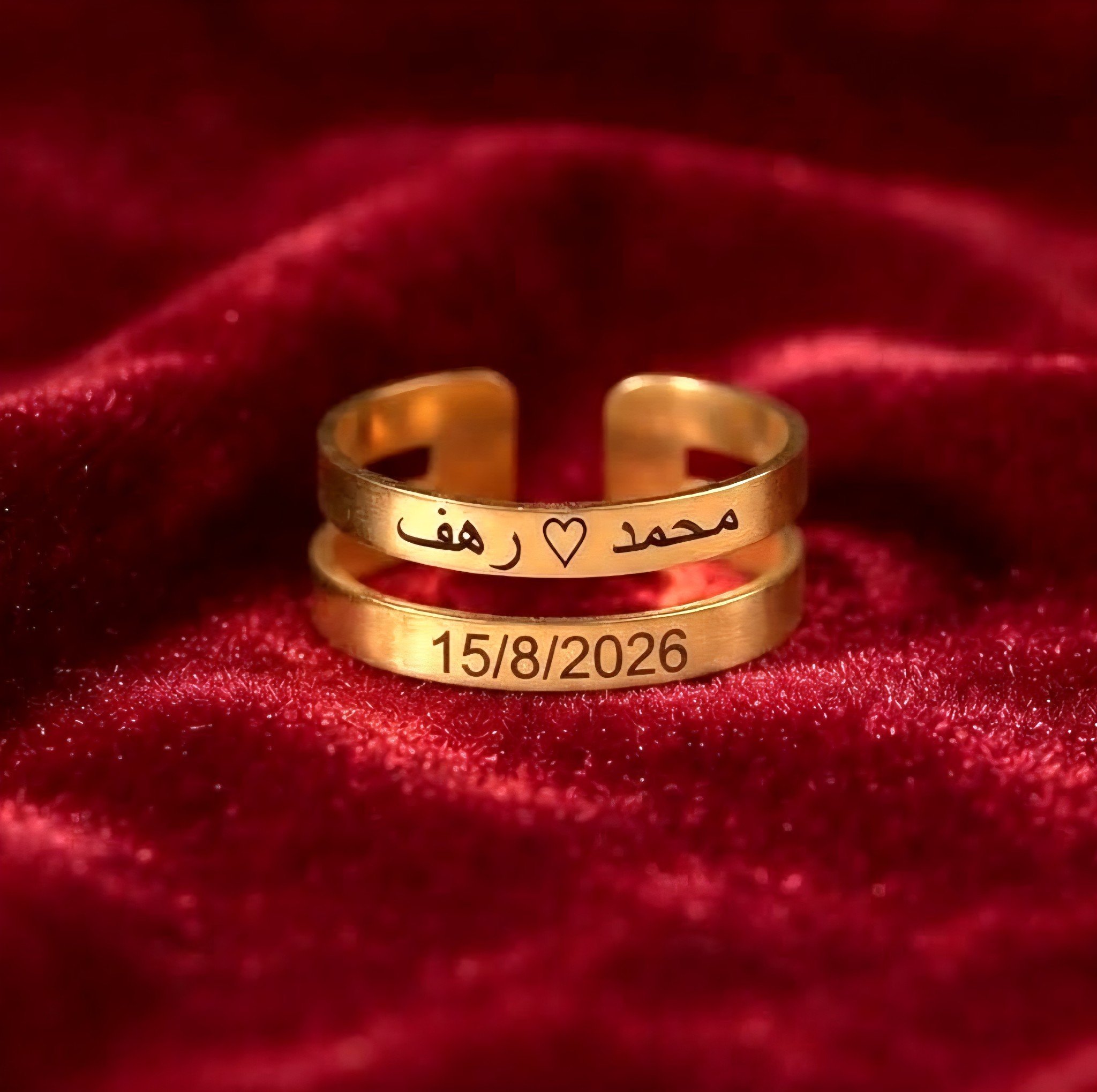 ✨️ دبله الترند ذهب صافي عيار 21