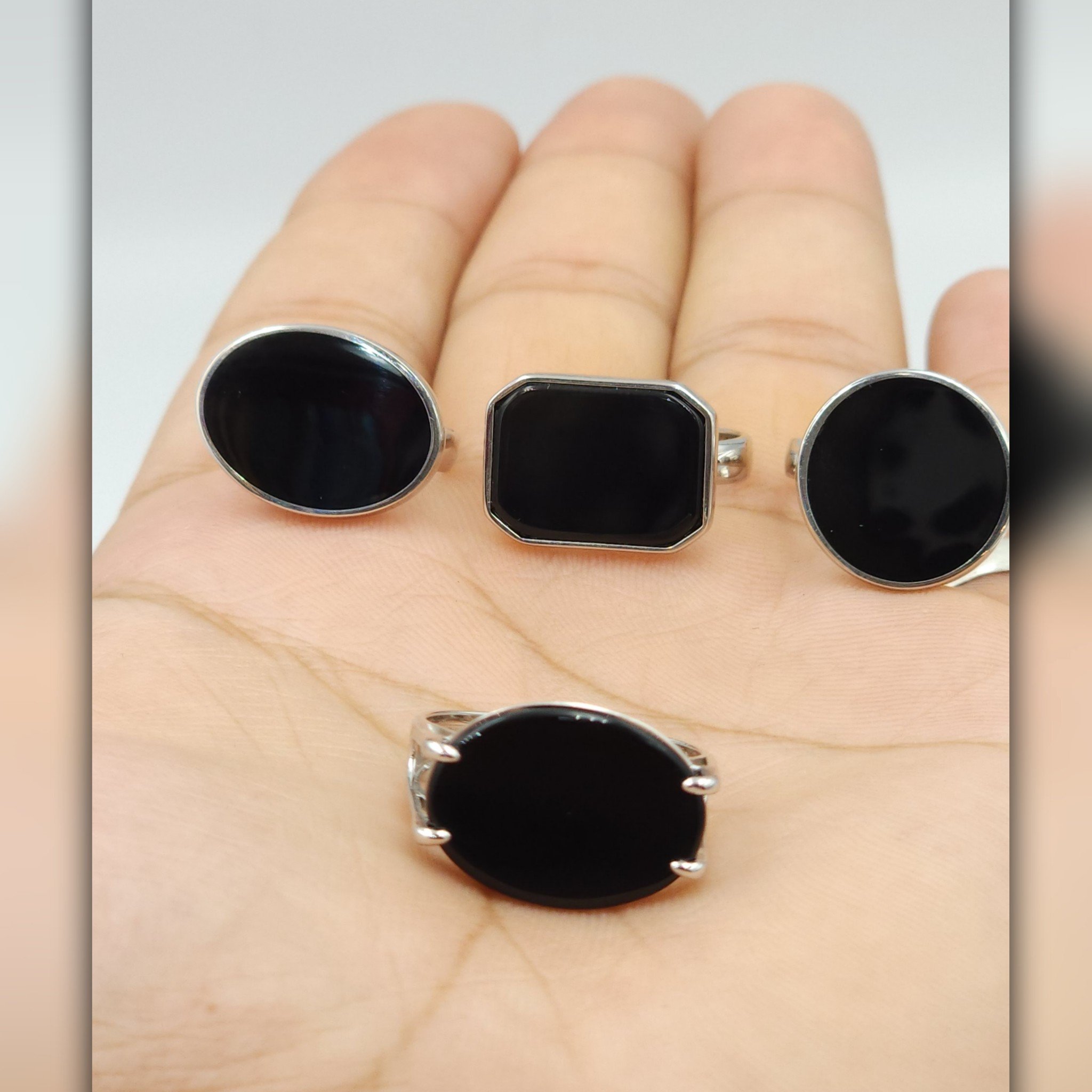 ✨️ خواتم ملكي رجالي فضة عيار 925 اصليه