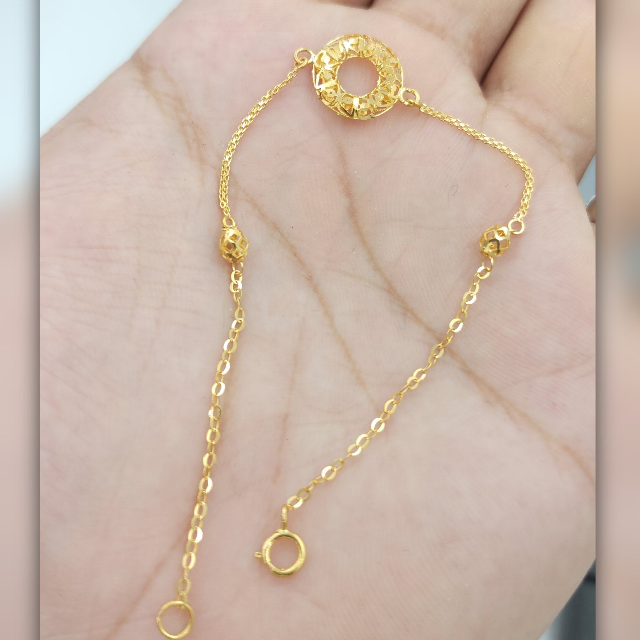 ✨️ اسواره انيقة وبكرات دوريكا ذهب صافي عيار 21