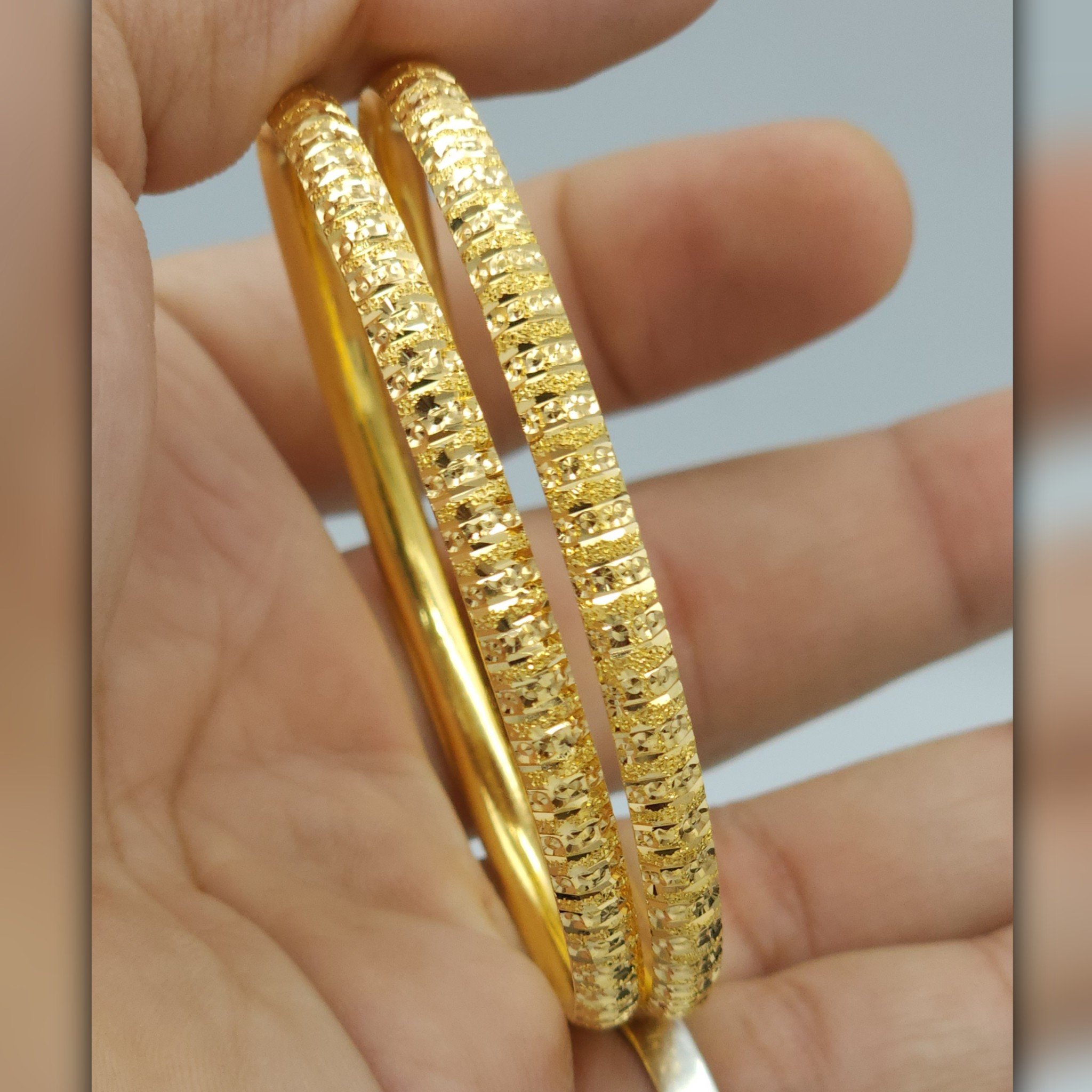 ✨️ غوايش الجلكسي قويه وعمليه ذهب صافي عيار 21
